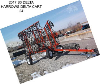 2017 S3 DELTA HARROWS DELTA CART 24