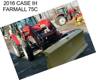 2016 CASE IH FARMALL 75C