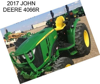 2017 JOHN DEERE 4066R