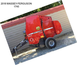 2018 MASSEY-FERGUSON 1745