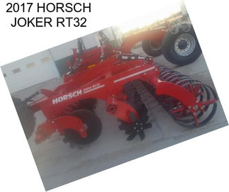 2017 HORSCH JOKER RT32