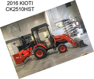 2016 KIOTI CK2510HST