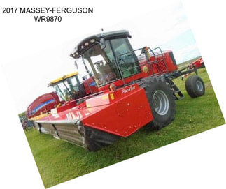 2017 MASSEY-FERGUSON WR9870