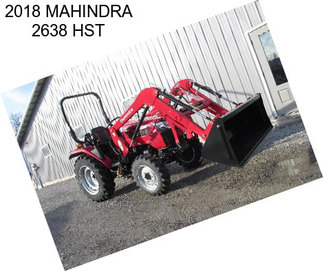 2018 MAHINDRA 2638 HST