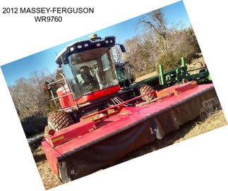 2012 MASSEY-FERGUSON WR9760