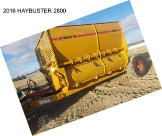 2016 HAYBUSTER 2800