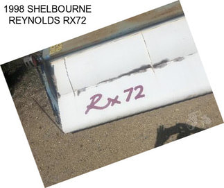 1998 SHELBOURNE REYNOLDS RX72