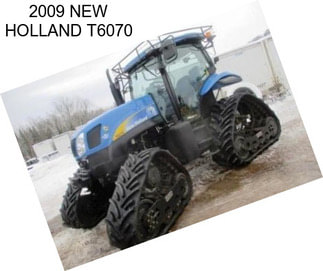 2009 NEW HOLLAND T6070