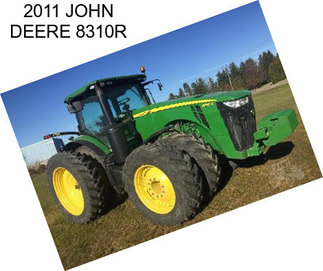 2011 JOHN DEERE 8310R