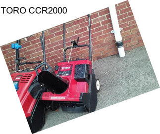 TORO CCR2000