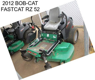 2012 BOB-CAT FASTCAT RZ 52