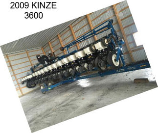 2009 KINZE 3600