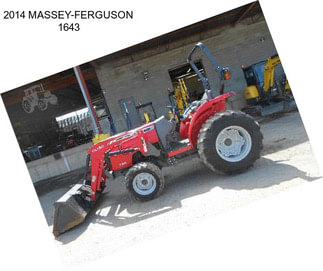 2014 MASSEY-FERGUSON 1643