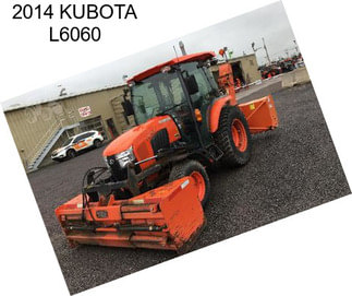 2014 KUBOTA L6060