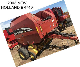 2003 NEW HOLLAND BR740
