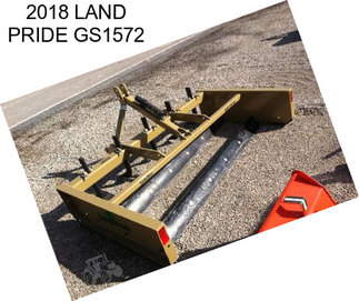 2018 LAND PRIDE GS1572