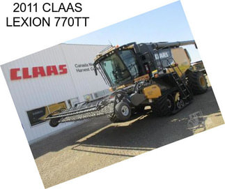 2011 CLAAS LEXION 770TT