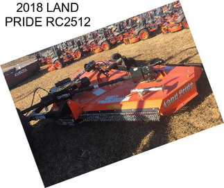 2018 LAND PRIDE RC2512