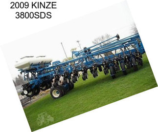 2009 KINZE 3800SDS