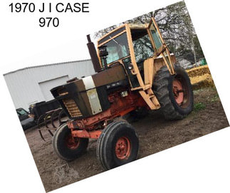 1970 J I CASE 970