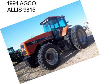 1994 AGCO ALLIS 9815