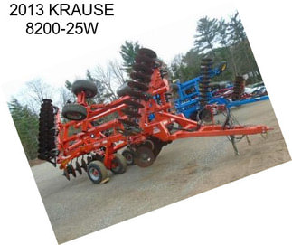 2013 KRAUSE 8200-25W