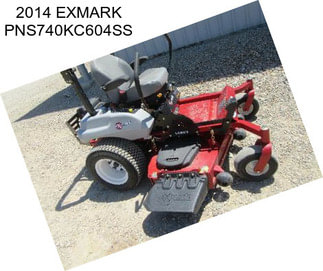 2014 EXMARK PNS740KC604SS