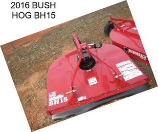 2016 BUSH HOG BH15