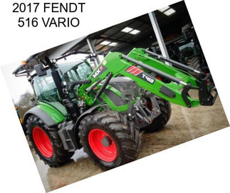 2017 FENDT 516 VARIO