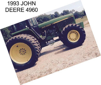 1993 JOHN DEERE 4960