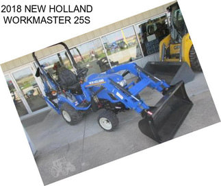 2018 NEW HOLLAND WORKMASTER 25S