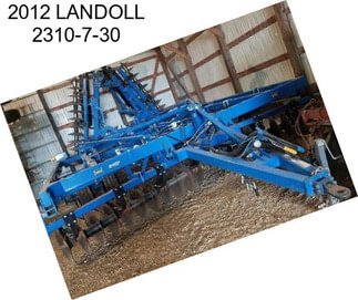 2012 LANDOLL 2310-7-30