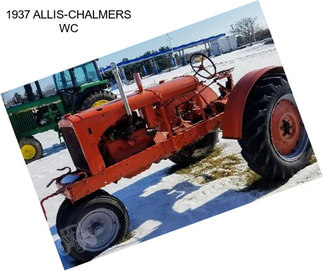 1937 ALLIS-CHALMERS WC