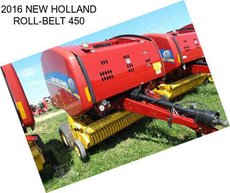 2016 NEW HOLLAND ROLL-BELT 450