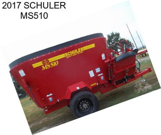 2017 SCHULER MS510