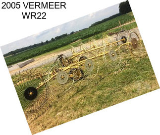 2005 VERMEER WR22