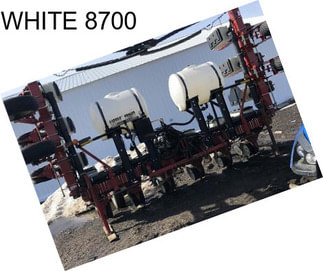 WHITE 8700