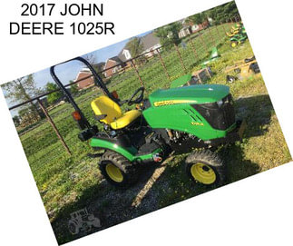 2017 JOHN DEERE 1025R