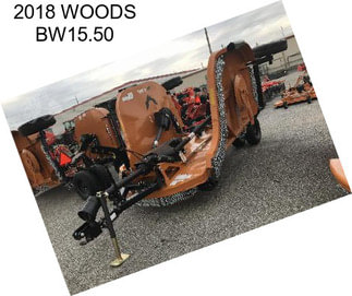 2018 WOODS BW15.50