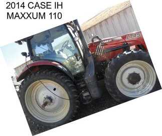 2014 CASE IH MAXXUM 110