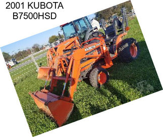 2001 KUBOTA B7500HSD