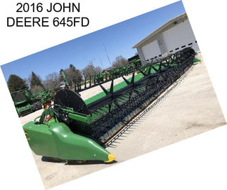 2016 JOHN DEERE 645FD