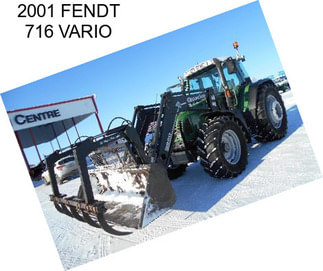 2001 FENDT 716 VARIO