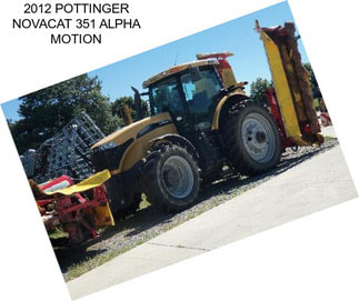 2012 POTTINGER NOVACAT 351 ALPHA MOTION