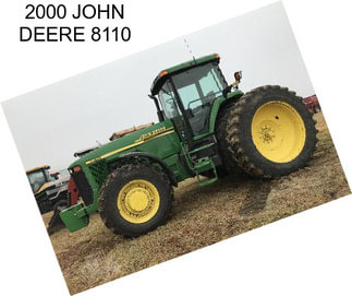 2000 JOHN DEERE 8110