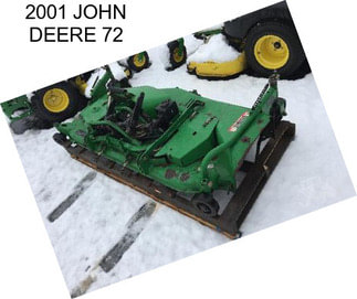 2001 JOHN DEERE 72