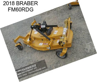 2018 BRABER FM60RDG