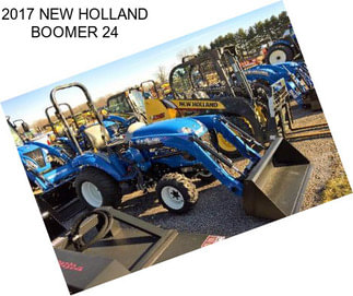 2017 NEW HOLLAND BOOMER 24