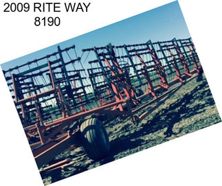 2009 RITE WAY 8190
