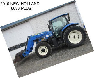 2010 NEW HOLLAND T6030 PLUS